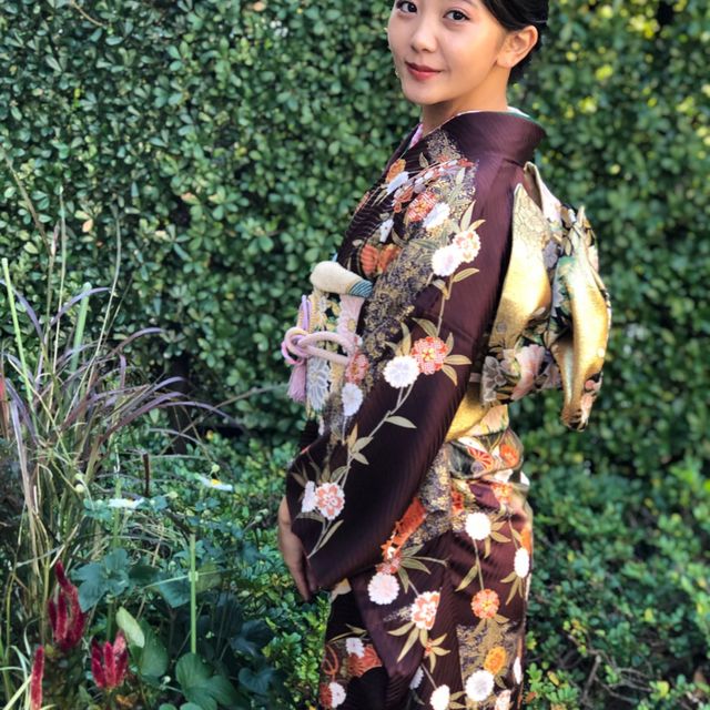 振袖着付け
